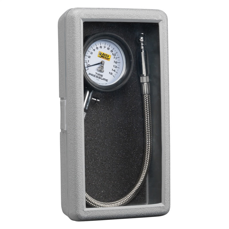 Autometer 0-15PSI Lo-Pressure Tire Pressure Gauge-thumbmail-2