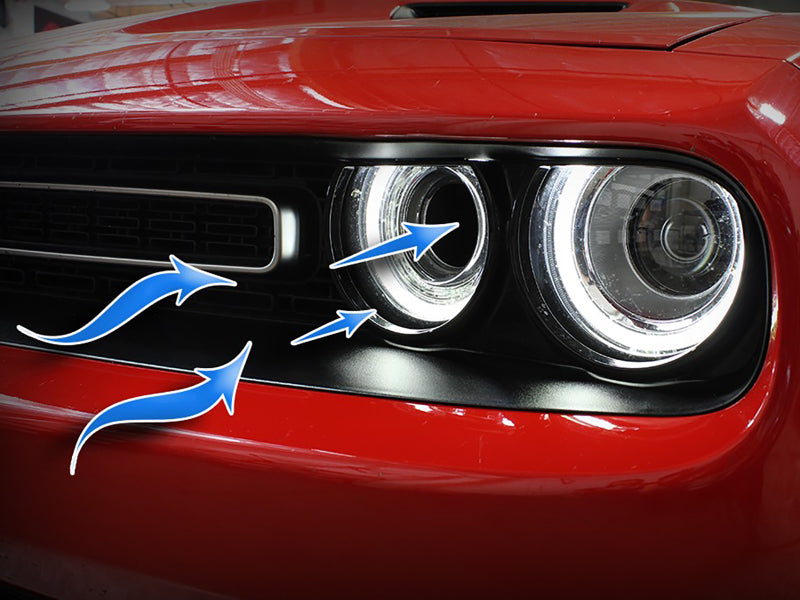 aFe Momentum GT Air Scoop 2019+ Dodge Challenger R/T V8-6.4L HEMI w/ Scat Pack-thumbmail-4