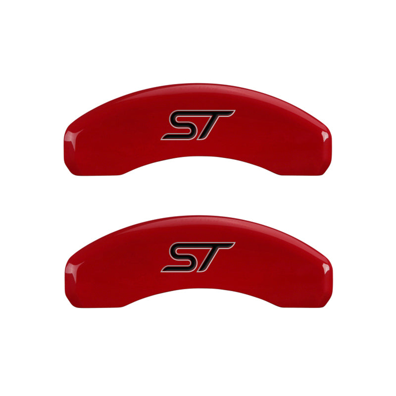 MGP 4 Caliper Covers Engraved Front & Rear No bolts/ST Yellow finish black ch-thumbmail-4