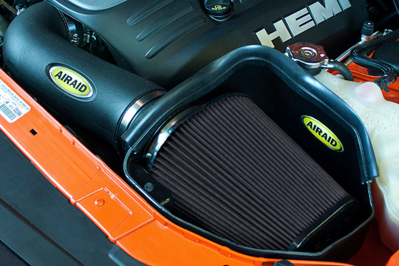 Airaid 11-14 Dodge Charger/Challenger MXP Intake System w/ Tube (Dry / Black Media)-thumbmail-1