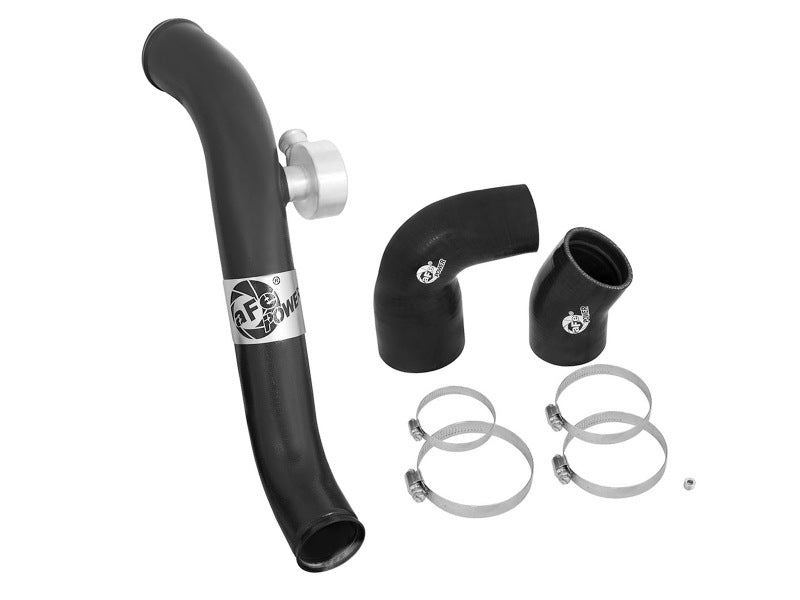 aFe BladeRunner 2 1/2in Intercooler Tube Hot Side 15-16 Ford Mustang EcoBoost L4-2.3L (t)-thumbmail-5