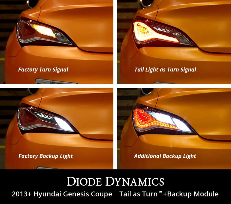 Diode Dynamics 13-16 Hyundai Genesis Coupe Tail as Turn +Backup Module (USDM) Stage 2-thumbmail-3