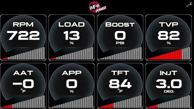 aFe AGD Advanced Gauge Display Digital 5.5in Monitor 08-18 Dodge/RAM/Ford/GM Diesel Trucks-thumbmail-9