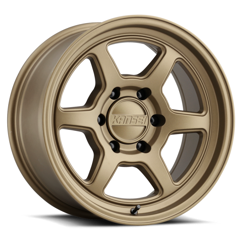 Kansei K14B Roku 17x8.5in / 5x139.7 BP / 0mm Offset / 106.5mm Bore - Gloss Black Wheel-thumbmail-1