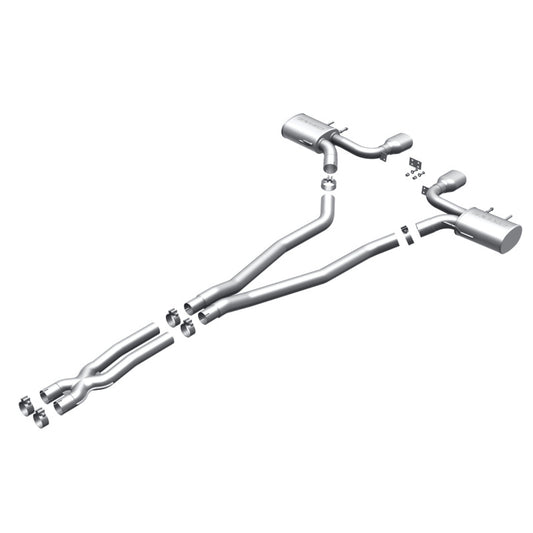 MagnaFlow 11-13 Cadillac CTS Coupe Only V8 6.2L Dual Ctr Rear Exit SS Cat-Back Performance Exhaust