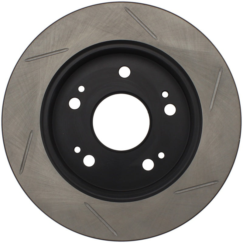 StopTech Power Slot Slotted 06-08 Honda Civic Si Rear Right Rotor-thumbmail-4