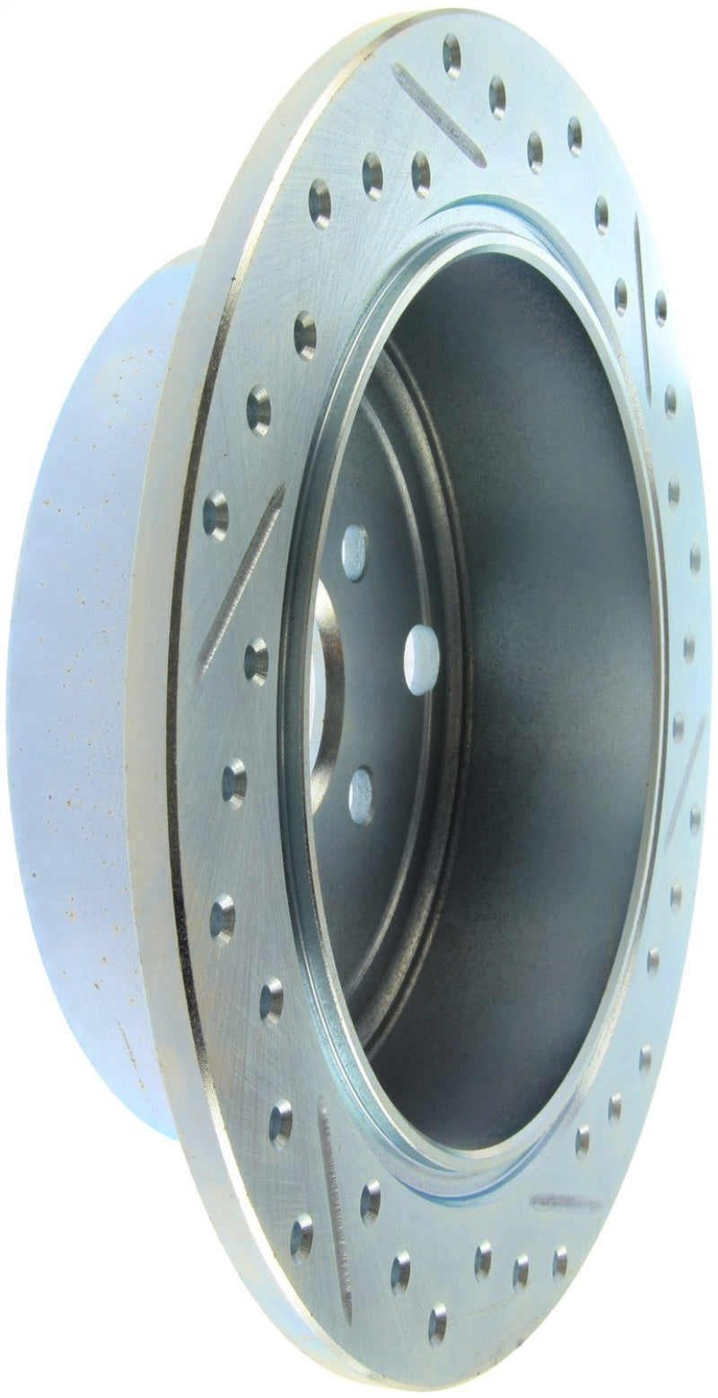 StopTech Select Sport 09-13 Subaru Forester Slotted and Drilled Right Rear Rotor-thumbmail-3