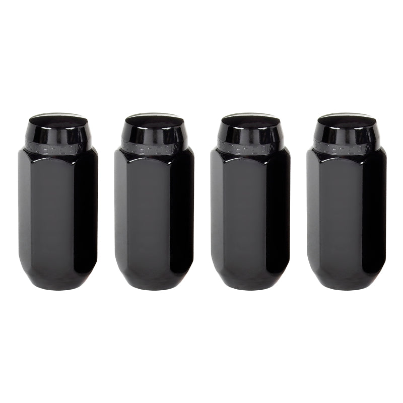 McGard Hex Lug Nut (Cone Seat) M14X1.5 / 22mm Hex / 1.945in. Length (4-Pack) - Black-thumbmail-7