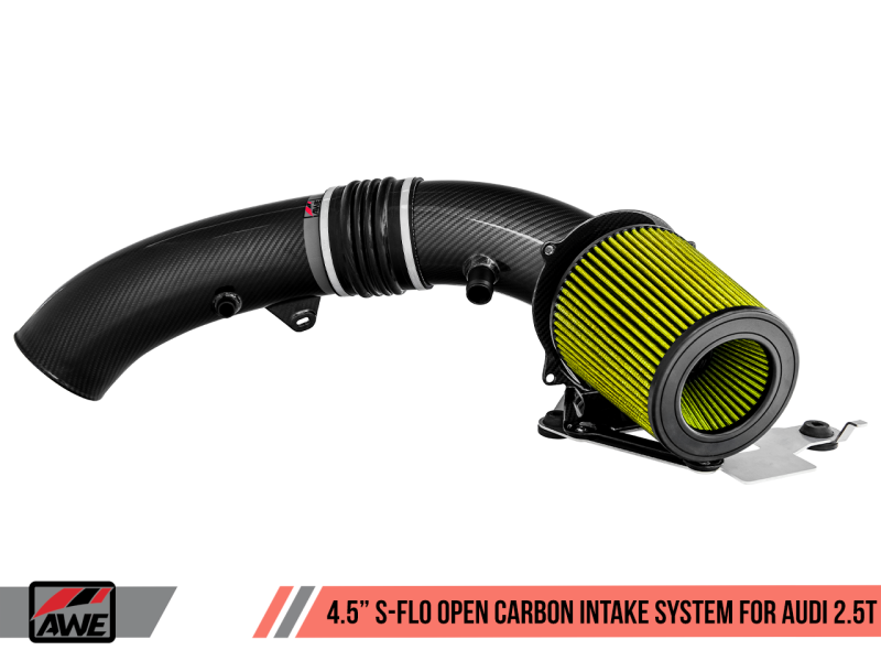 AWE Tuning Audi RS3 / TT RS S-FLO Open Carbon Fiber Intake-thumbmail-2