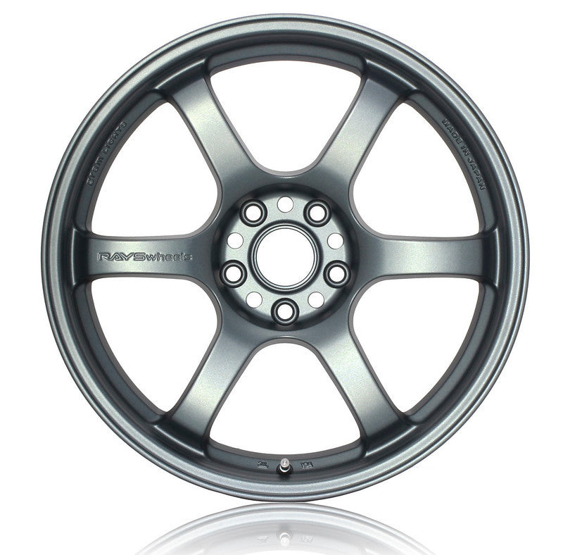 Gram Lights 57DR 18x8.5 +37 5x114.3 Gun Blue 2 Wheel-thumbmail-1