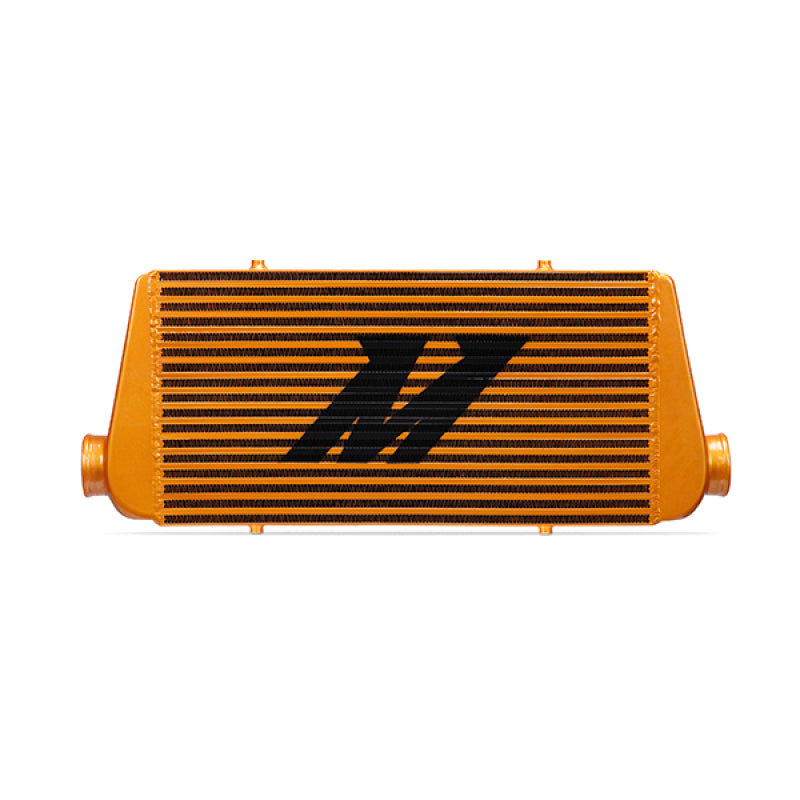 Mishimoto Universal Gold R Line Intercooler Overall Size: 31x12x4 Core Size: 24x12x4 Inlet / Outlet-thumbmail-8