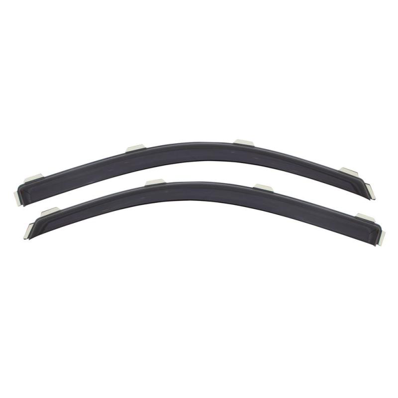 AVS 16-18 Honda Civic Coupe Ventvisor In-Channel Window Deflectors 2pc - Smoke-thumbmail-9