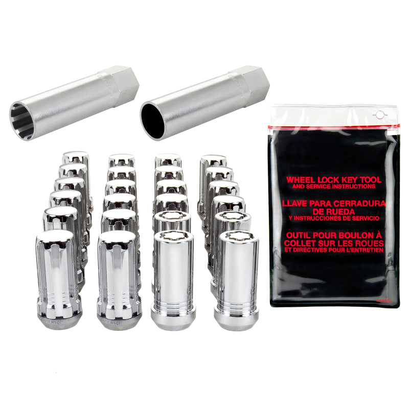 McGard SplineDrive Tuner 6 Lug Install Kit w/Locks & Tool (Cone) M14X1.5 / 22mm Hex - Chrome-thumbmail-3