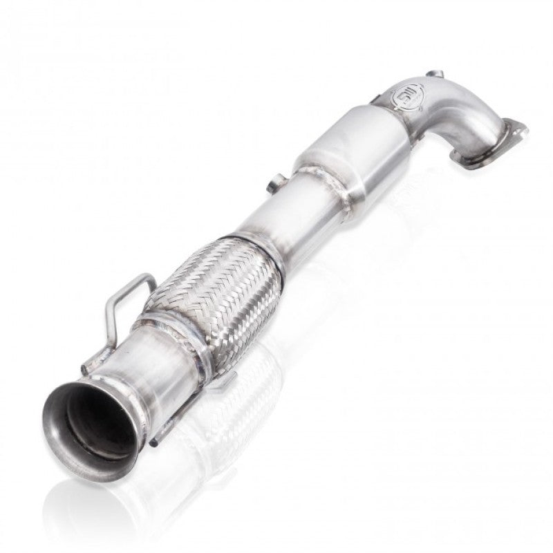 Stainless Works 2016-18 Ford Focus RS 3in High-Flow Cats Downpipe Factory Connection-thumbmail-1