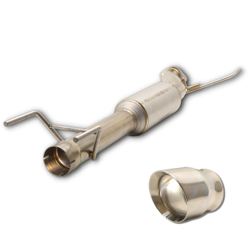 Carven 2022 Toyota Tundra Crew Cab 5.5ft Bed Cut & Clamp Muffler Replacement Kit w/5in Polished Tip-thumbmail-1