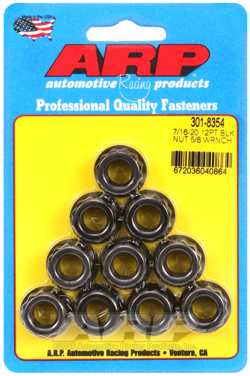 ARP 7/16-20 5/8 Socket 12 pt Nut Kit-thumbmail-1