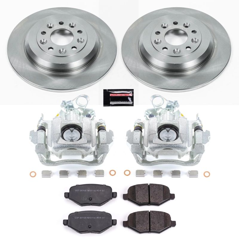 Power Stop 11-15 Ford Edge Rear Autospecialty Brake Kit w/Calipers-thumbmail-1