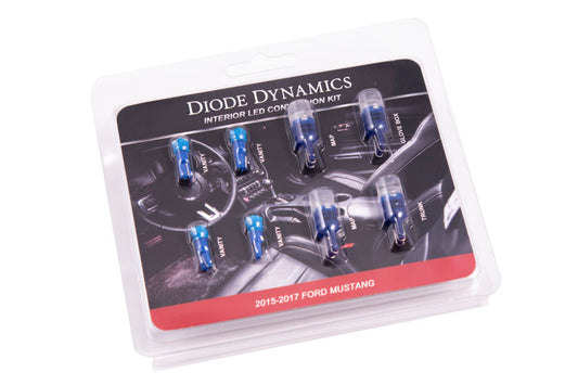 Diode Dynamics Mustang Interior Light Kit 15-17 Mustang Stage 1 - Blue