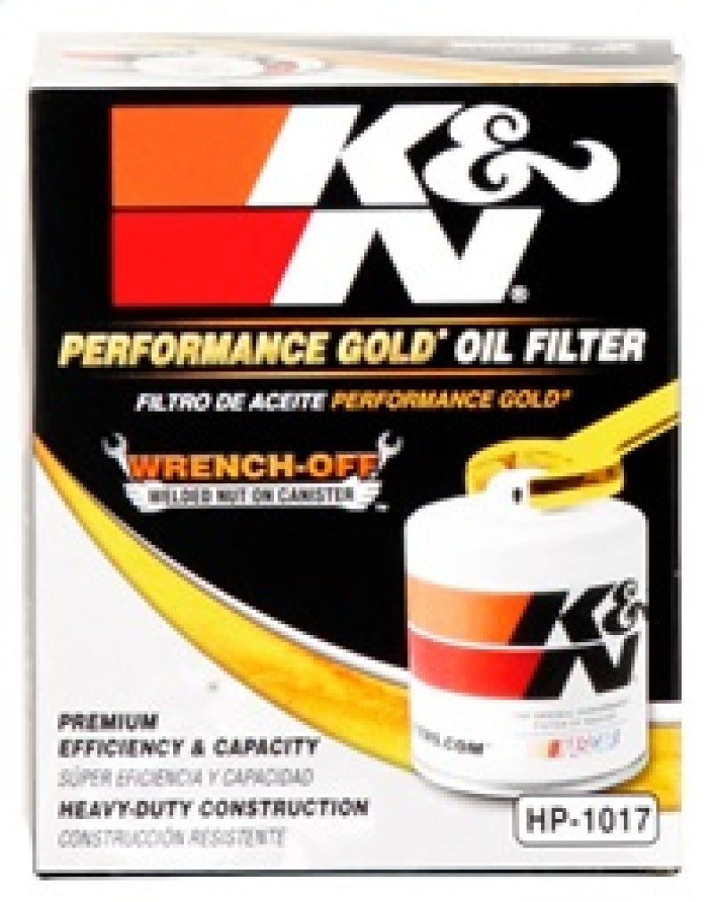 K&N 3.74inch / 2.98 OD Performance Gold Oil Filter-thumbmail-11