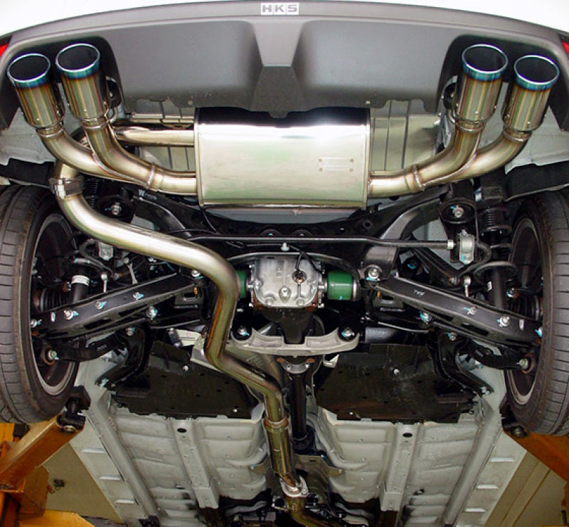 HKS 2008 STi 65mm Stainless Steel Mid-Pipe (only compatible w/ hks31021-AF012 or Stock Muffler)-thumbmail-1