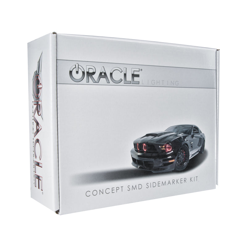 Oracle 10-14 Ford Mustang Concept Sidemarker Set - Tinted - No Paint-thumbmail-6