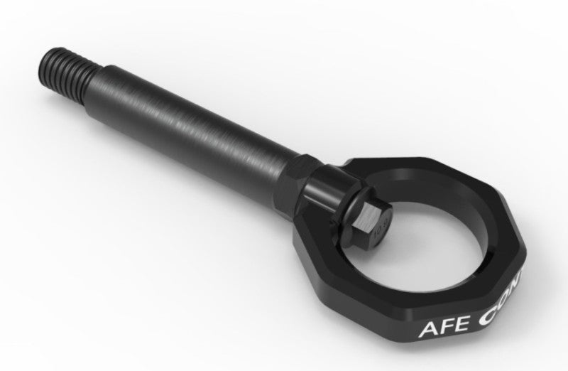 aFe Control Rear Tow Hook Black BMW F-Chassis 2/3/4/M-thumbmail-1