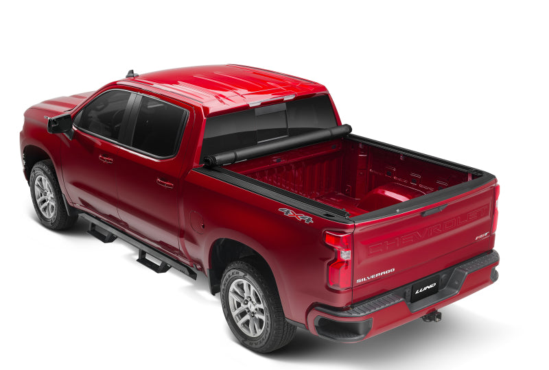 Lund 15-17 Chevy Colorado (6ft. Bed) Genesis Roll Up Tonneau Cover - Black-thumbmail-6