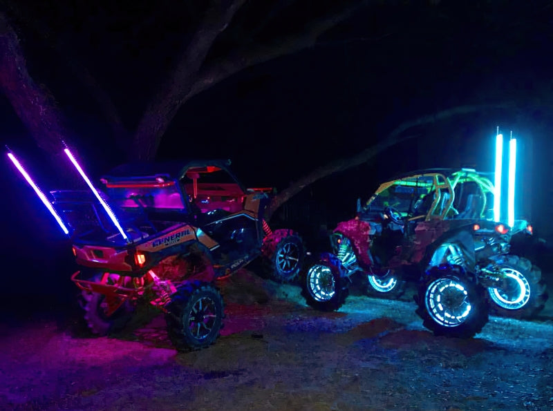 Oracle Off-Road 4ft LED Whip - ColorSHIFT-thumbmail-4