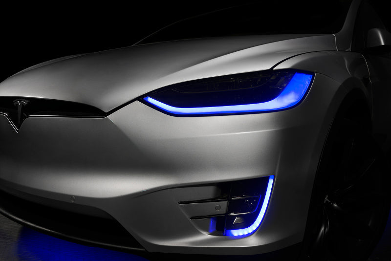 ORACLE Lighting 16-21 Tesla Model X Dynamic ColorSHIFT Headlight & Fog Light DRL Upgrade Kit-thumbmail-9