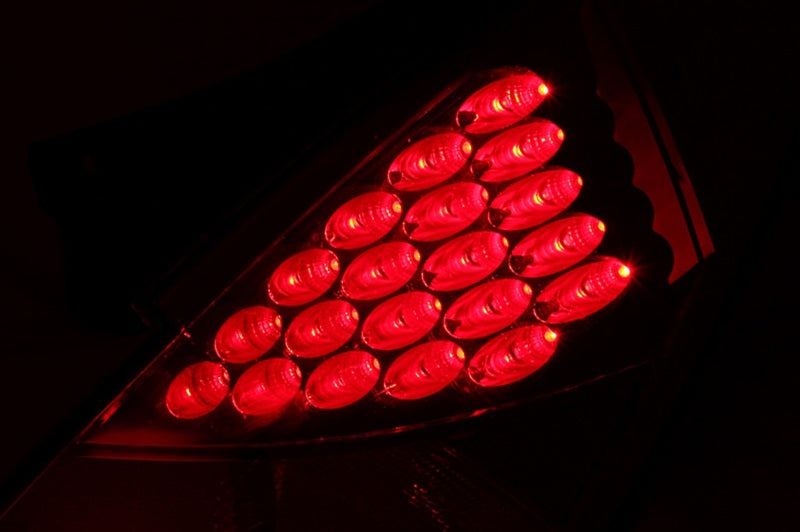 ANZO 2003-2005 Nissan 350Z LED Taillights Red-thumbmail-3