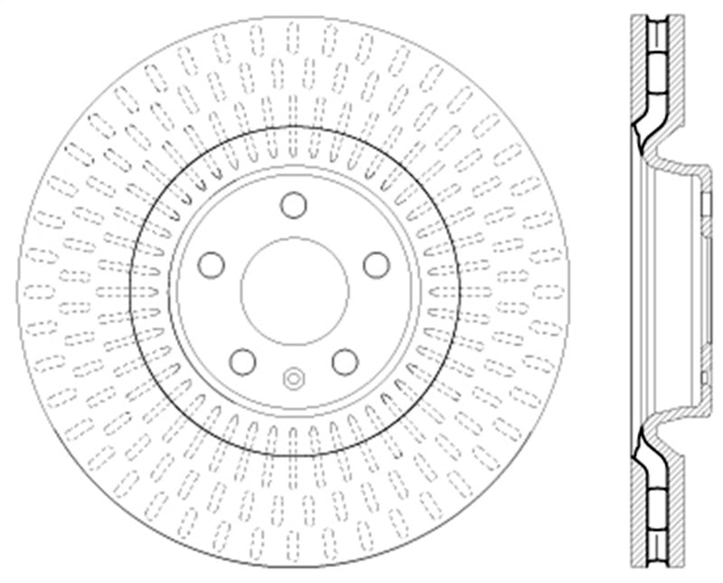 StopTech Slotted & Drilled Sport Brake Rotor-thumbmail-1