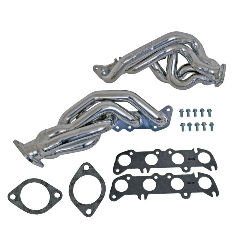BBK 11-14 Mustang GT Shorty Tuned Length Exhaust Headers - 1-5/8 Silver Ceramic-thumbmail-1