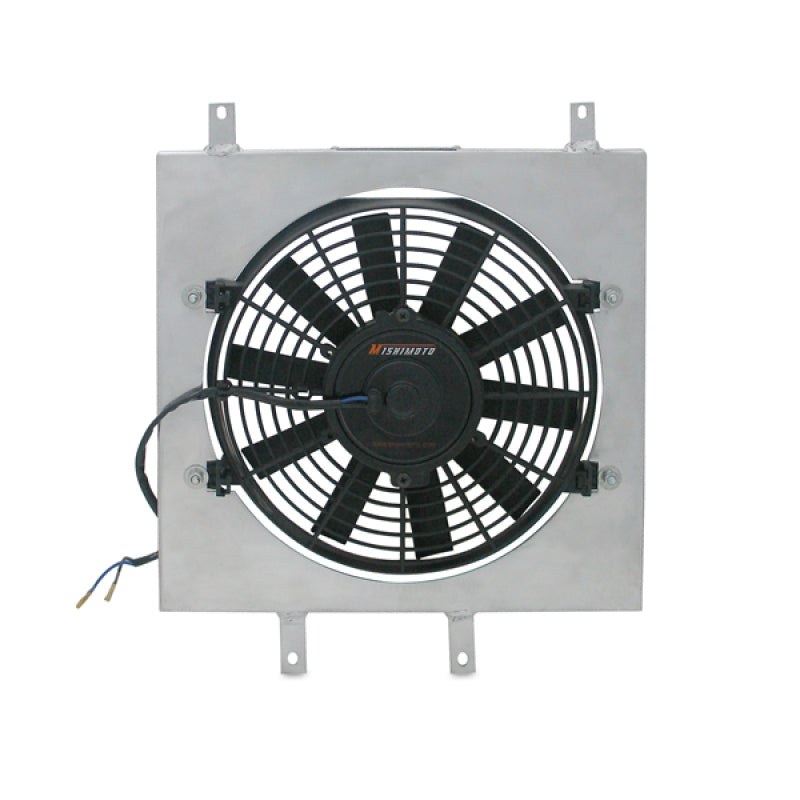 Mishimoto 22x18x3.5 Dual Pass Race Radiator Aluminum Fan Shroud Kit-thumbmail-1