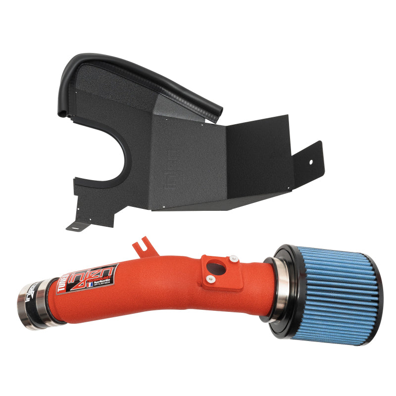 Injen 16-21 Honda Civic 1.5L 4 Cyl. Wrinkle Red Short Ram Intake-thumbmail-4
