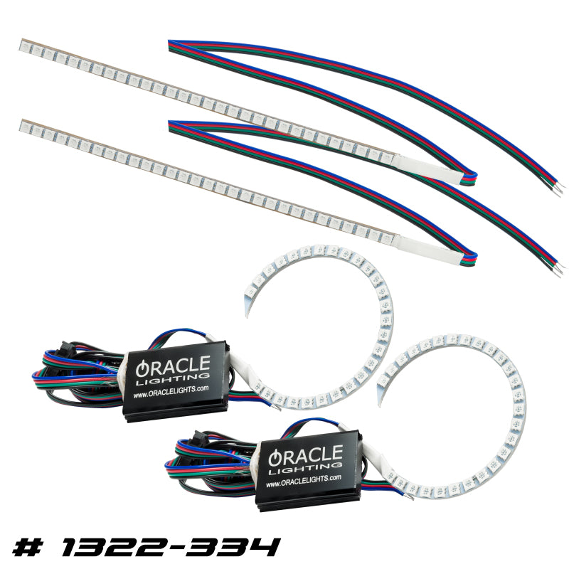 Oracle 15-17 Ford Focus RS/ST DRL Upgrade w/ Halo Kit - ColorSHIFT w/o Controller-thumbmail-4