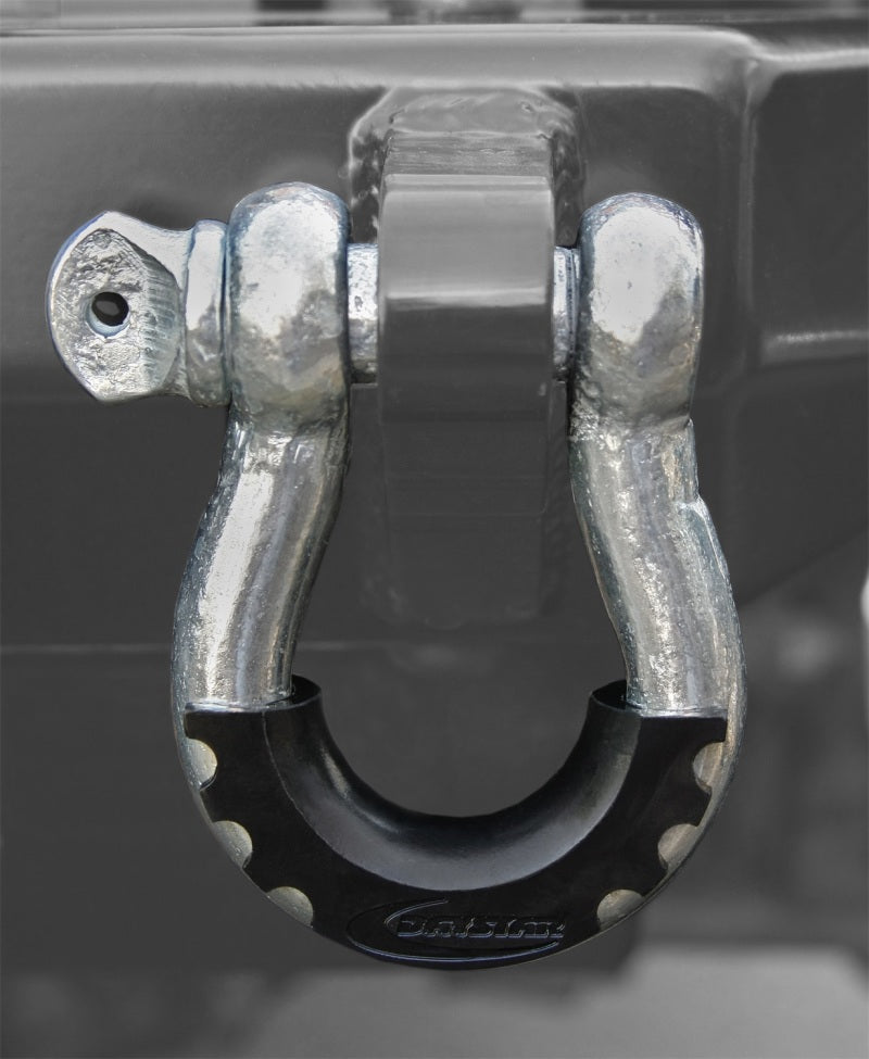 Daystar D-Ring Shackle Isolator Black Pair-thumbmail-2