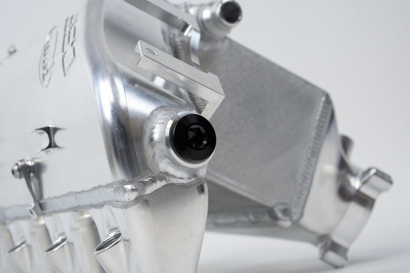 CSF BMW M2/M3/M4 S58 Comp &amp; Non-Comp (G8X) Charge-Air Cooler Manifold - Thermal Dispersion Black-thumbmail-5