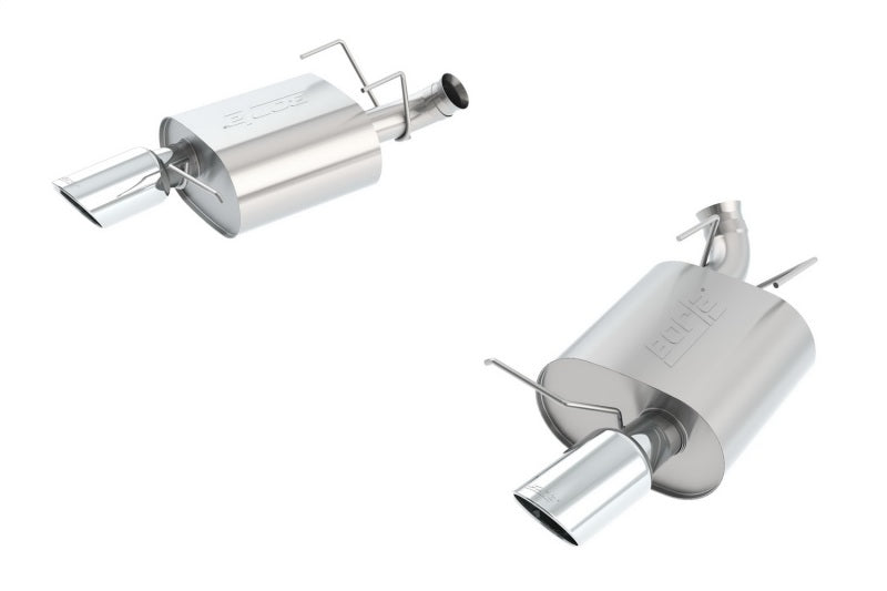 Borla 13-14 Mustang GT/Boss 302 5.0L V8 RWD Single Split Rr Exit Touring Exhaust (rear section only)-thumbmail-1