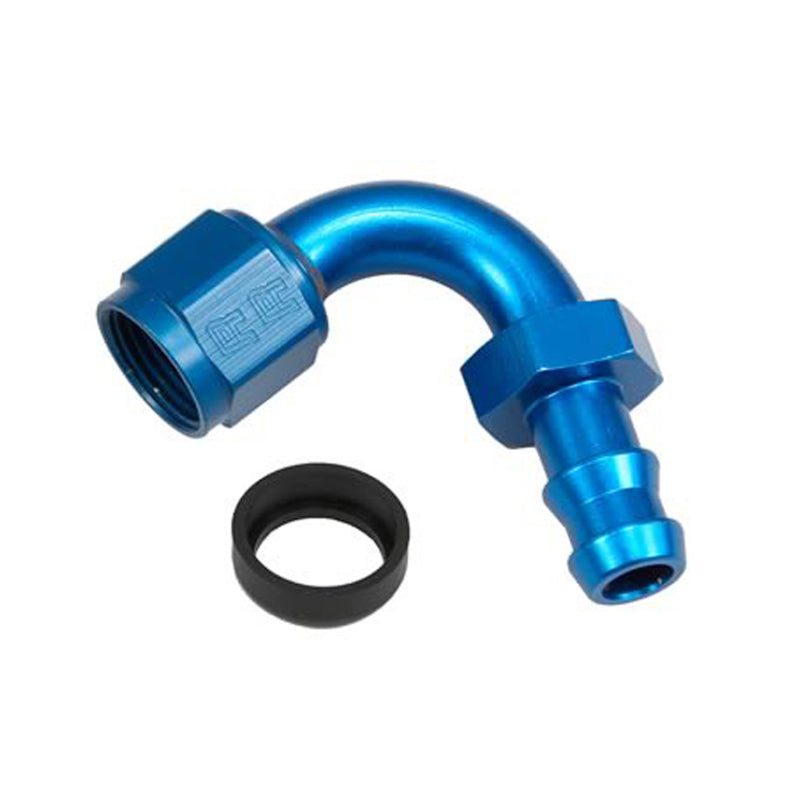 Russell Performance -6 AN Twist-Lok 120 Degree Hose End (9/16in Radius)-thumbmail-2