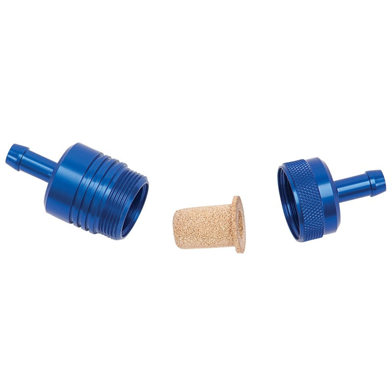Russell Performance Blue Street Fuel Filter (3in Length 1-1/8in diameter 5/16in inlet/outlet)-thumbmail-6