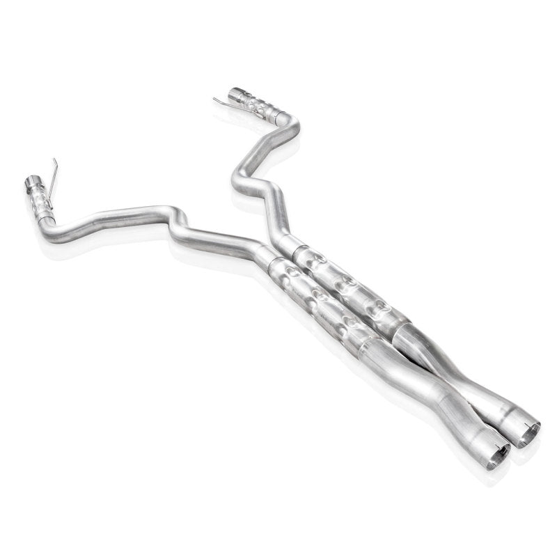 Stainless Works 2015-16 Mustang GT 3in Catback X-Pipe Retro Chambered Mufflers 3in Cores-thumbmail-1