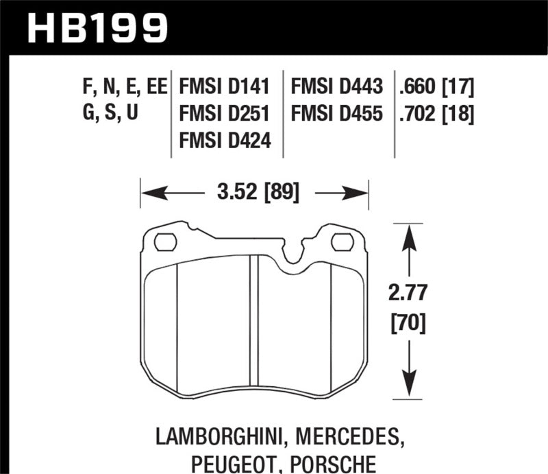 Hawk 79-83 PeuGeot 504 Station Wagon Front ER-1 Brake Pads-thumbmail-1
