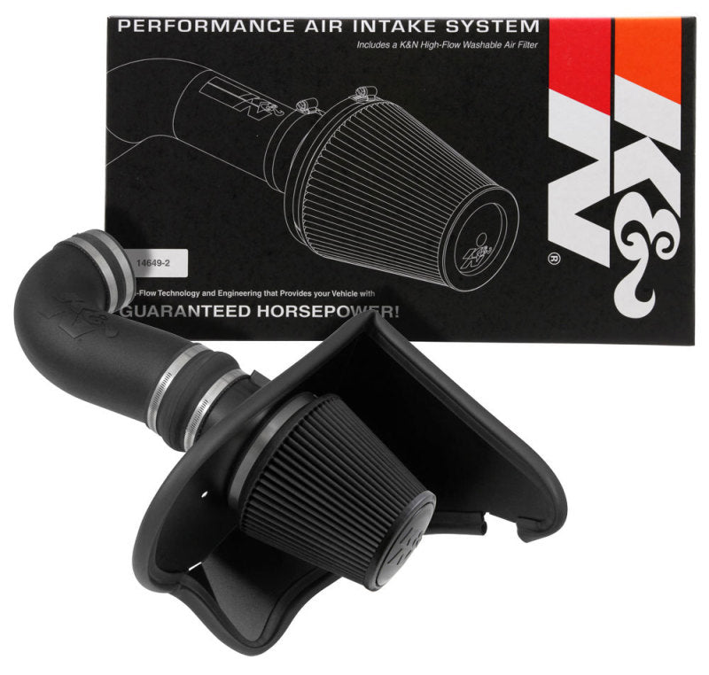 K&N 16-23 Chevrolet Camaro SS 6.2L V8 F/I Dryflow Performance Air Intake System-thumbmail-6