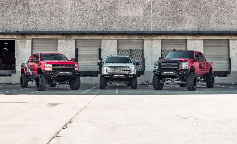 Road Armor 17-20 Ford F-250 SPARTAN Front Bumper Bolt-On Pre-Runner Guard - Tex Blk-thumbmail-7