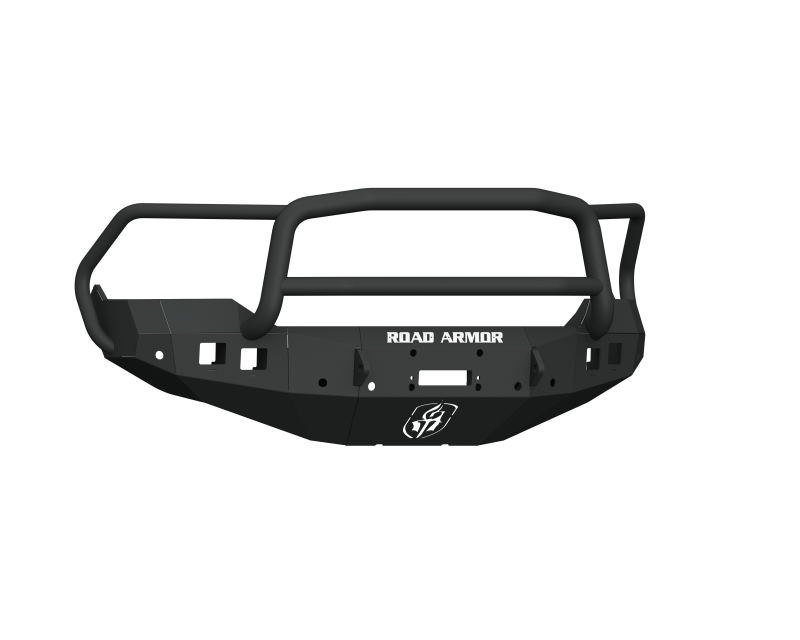 Road Armor 13-18 Ram 1500 Stealth Front Winch Bumper w/Lonestar Guard - Tex Blk-thumbmail-1