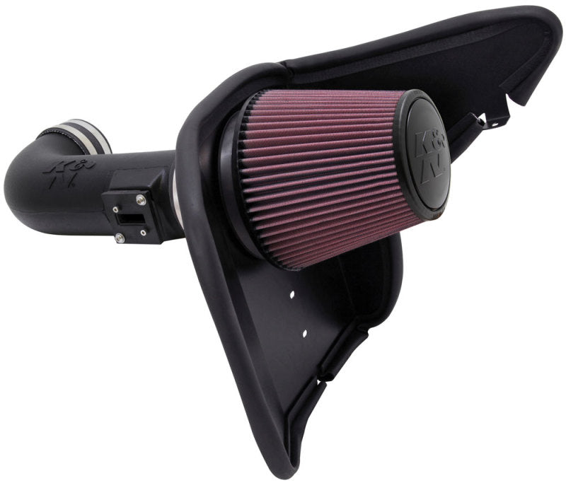 K&N 10 Chevy Camaro 6.2L V8 Aircharger Performance Intake-thumbmail-1