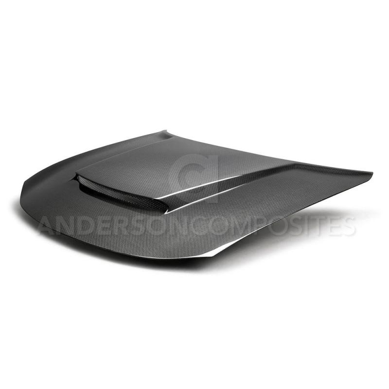 Anderson Composites 15-18 Dodge Charger Type DM (Demon Style) Carbon Fiber Hood-thumbmail-3