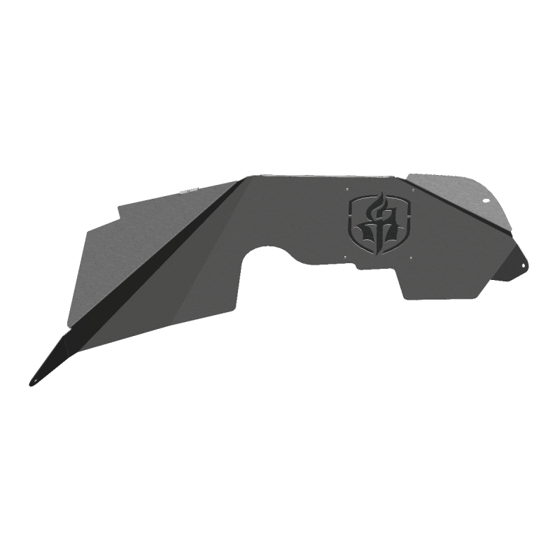Road Armor 07-18 Jeep Wrangler JK Stealth Front Fender Liner Body Armor - Raw-thumbmail-1