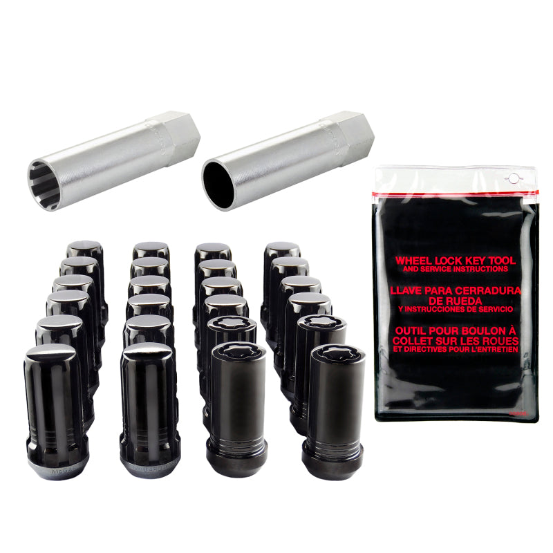 McGard SplineDrive Tuner 6 Lug Install Kit w/Locks & Tool (Cone) M14X1.5 / 22mm Hex - Blk-thumbmail-4
