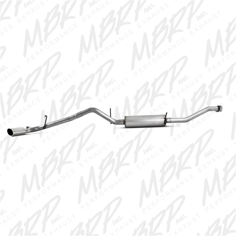 MBRP 04-11 Chevy Colorado / GMC Canyon 2.8L/2.9L/3.5L/3.7L Cat Back Single Side Aluminized Exhaust-thumbmail-4
